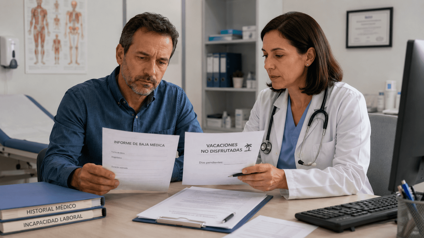 ¿La empresa debe pagarte las vacaciones al agotar los 18 meses de baja médica?