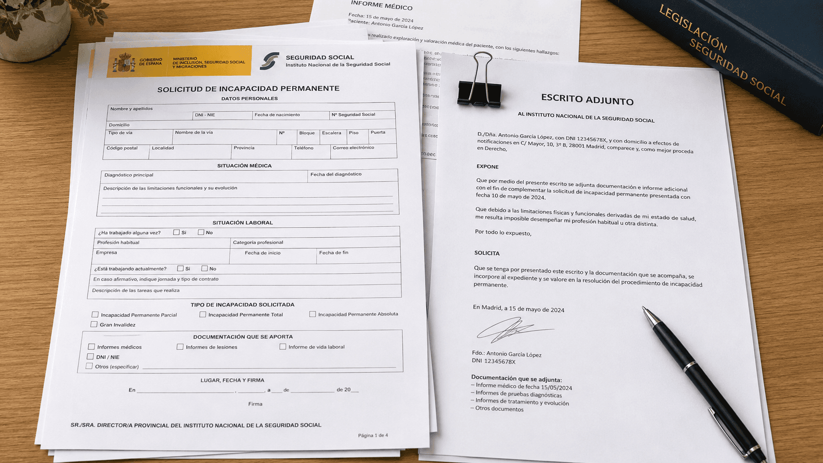El error más común al solicitar una incapacidad permanente: presentar el formulario sin la documentación necesaria