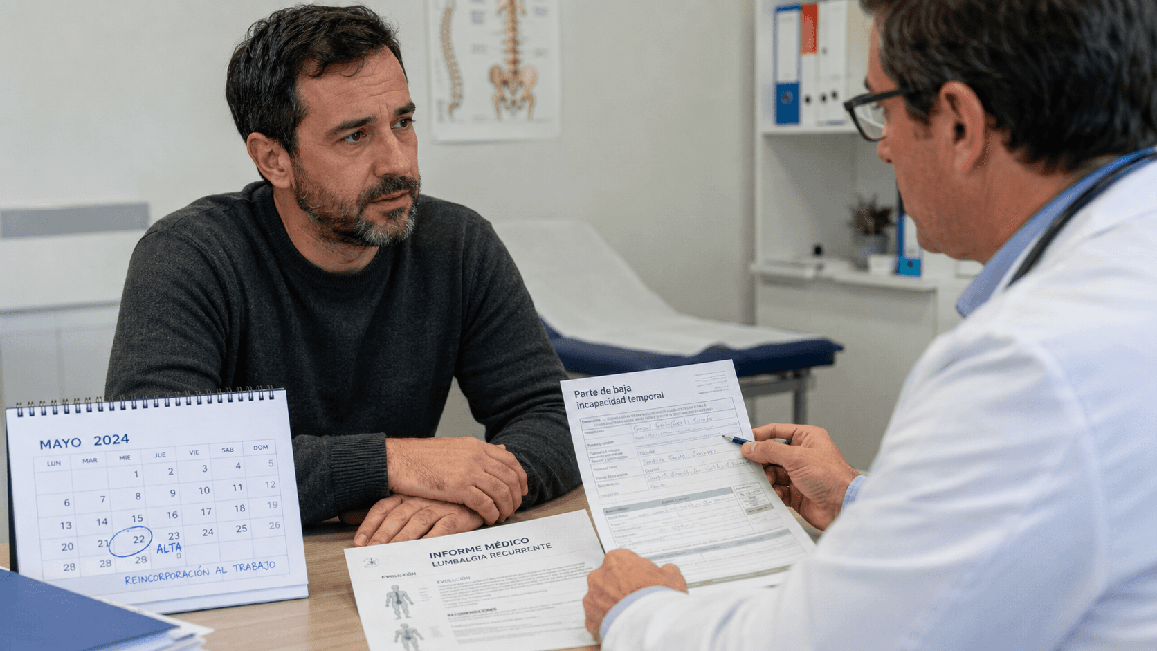 Nueva baja médica por la misma patología: ¿hay que esperar 6 meses?