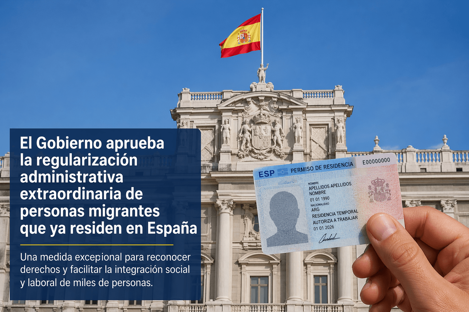 Regularización extraordinaria de inmigrantes en España 2026: requisitos, plazos y cómo solicitarla