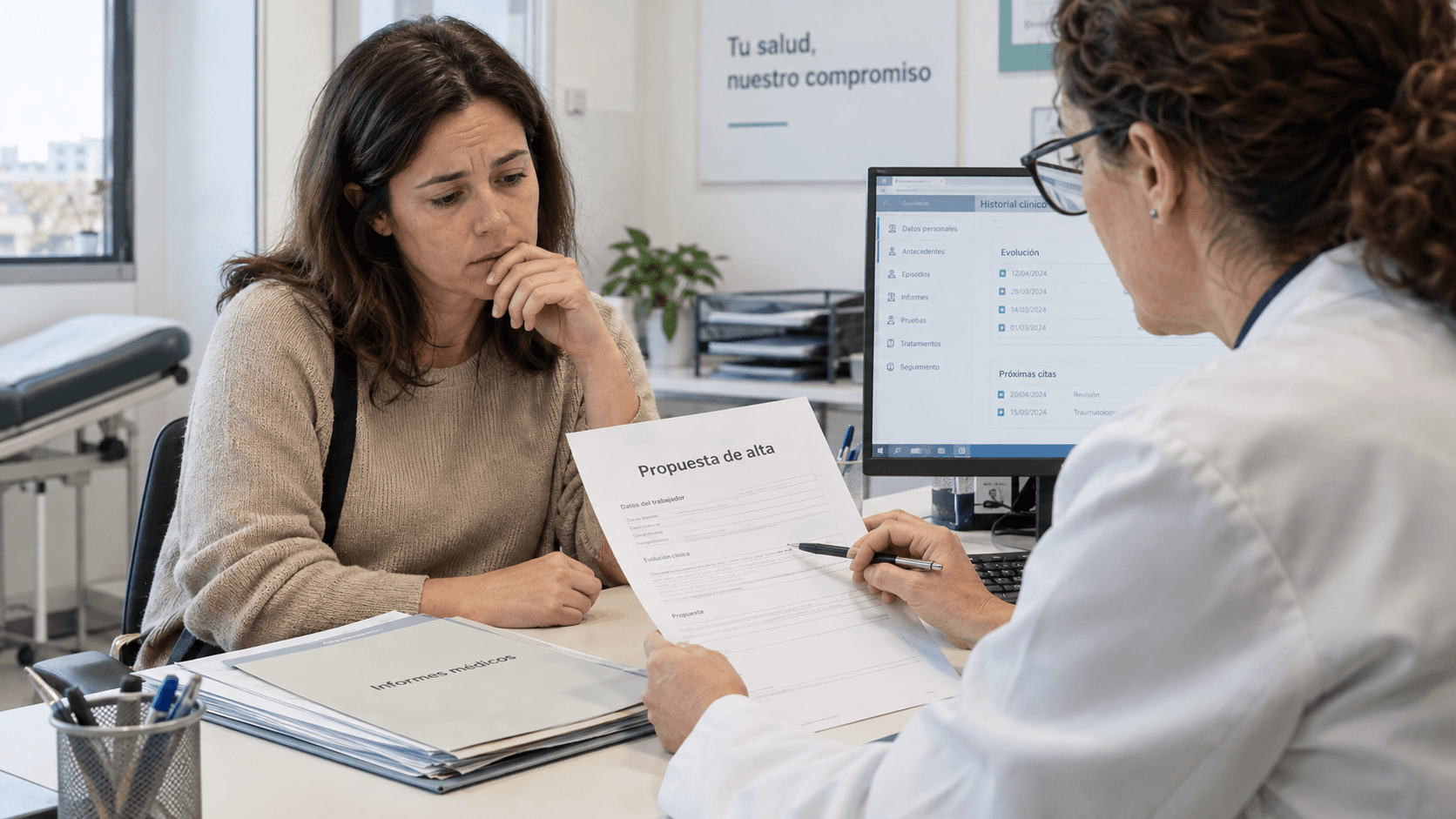 ¿Pueden las mutuas darte el alta médica? El aumento de las bajas laborales reabre el debate