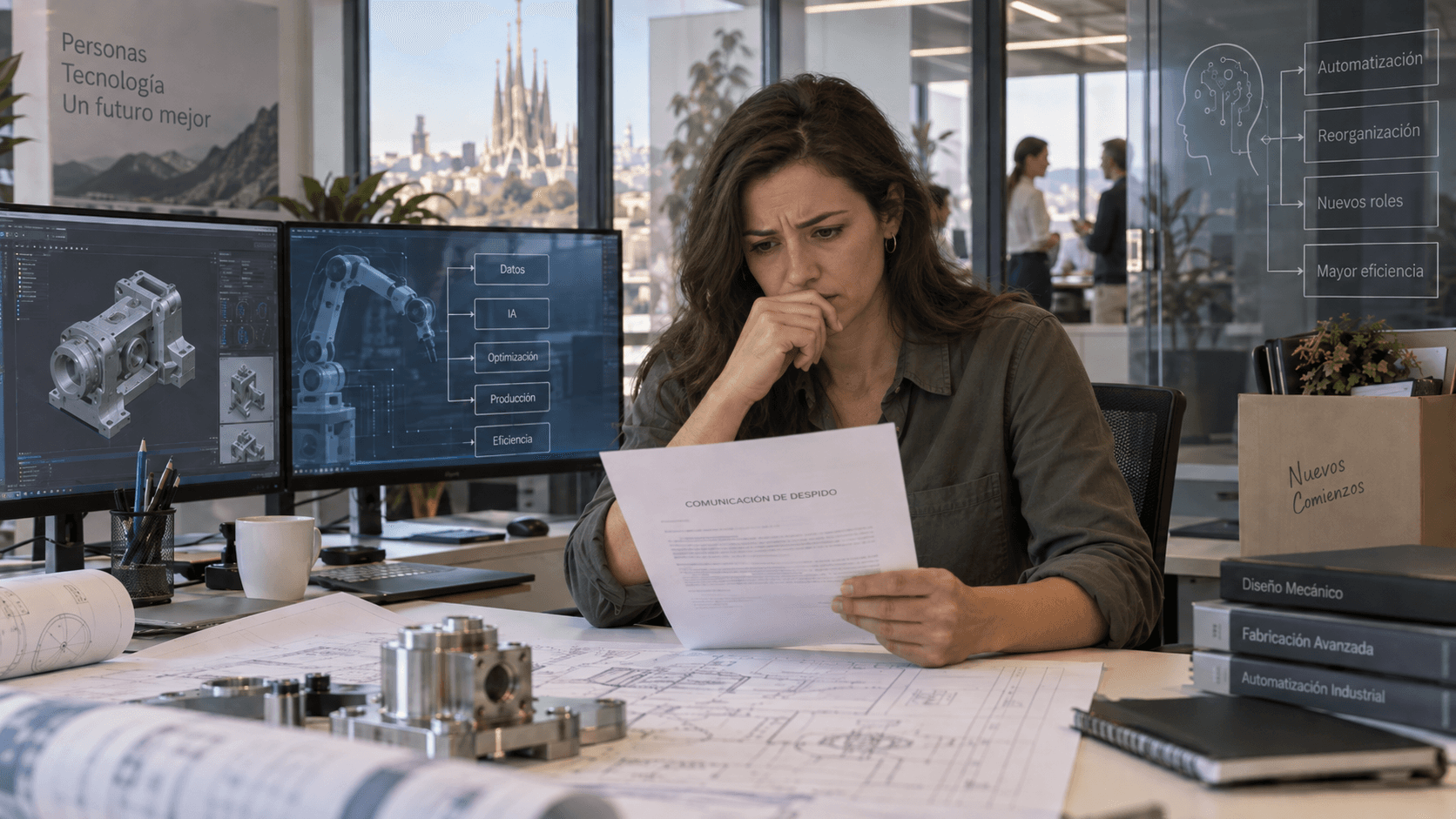 Despedido porque la inteligencia artificial hacía su trabajo más barato: la Justicia declara el despido improcedente